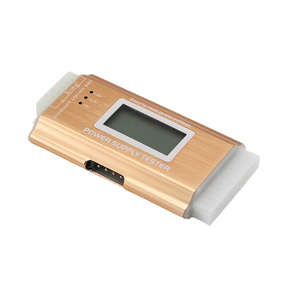 Digital LCD Display Power Supply Tester PC Computer Tester Checker ATX BTX ITX SATA HDD Interface Measuring Diagnostic Test Tool
