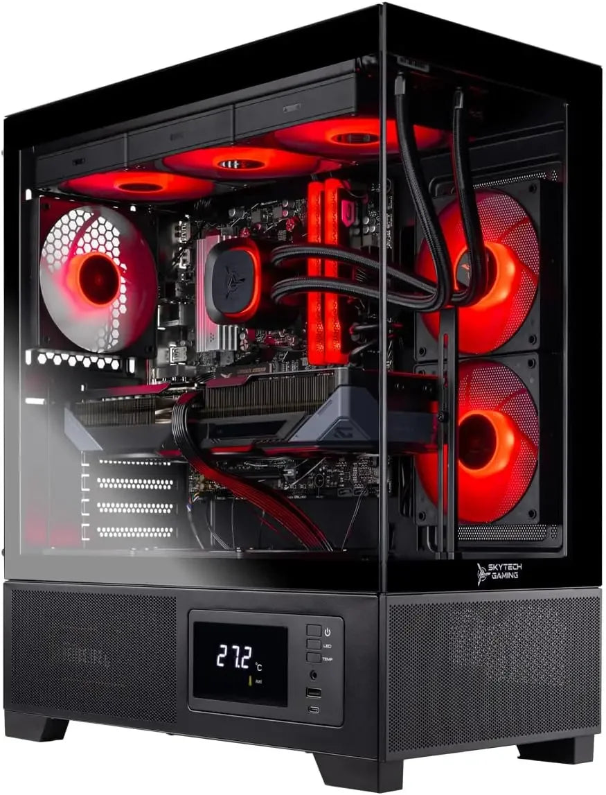 4.2GHz, AMD RX 9070 16GB, 2TB Gen4 NVMe SSD, 32GB DDR5 RAM 6000, 850W Gold ATX 3 PSU, 360 ARGB AIO, Wi-Fi, Win 11, Desktop