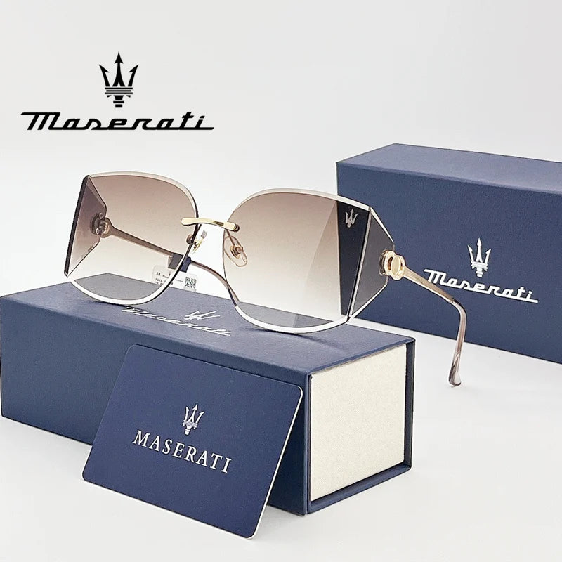 MASERATI Glasses UV400 Luxury Polarized Sunglasses for Men Women Trendy  Driving Glasses High End Fashion Premium Quality