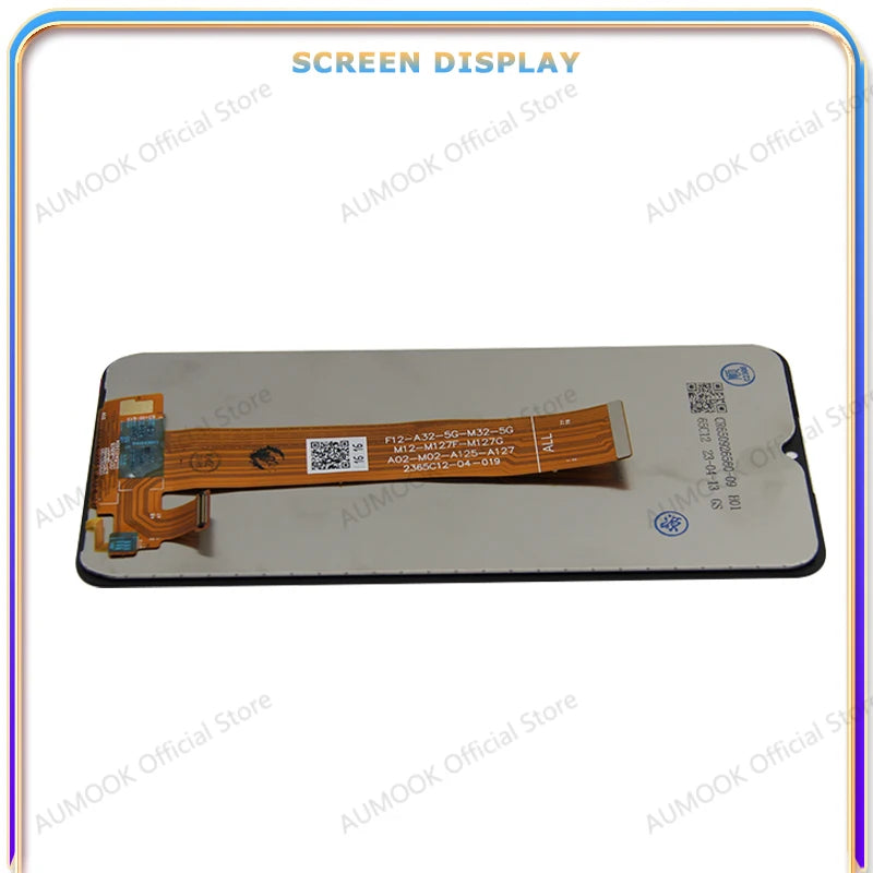 6.5" LCD Display For Samsung Galaxy A12 A125 A12 Nacho A127 M12 M127 LCD Touch Screen Digitizer Assembly Panel LCD Repair Parts