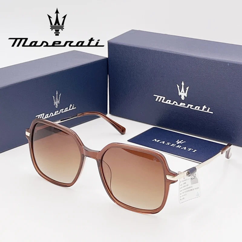 MASERATI Glasses UV400 Luxury Polarized Sunglasses for Men Women Trendy  Driving Glasses High End Fashion Premium Quality