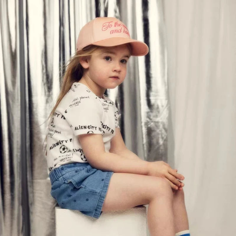 Toddler Girl Clothes Mini Brand 2026 New Summer Boys T-Shirt + Shorts Note Baby Dresses Casual Cotton Pants Children Outfit Set