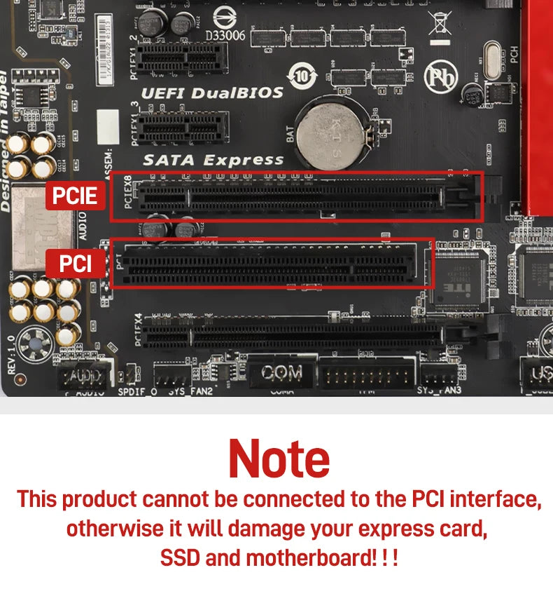 JEYI M.2 NVME SSD to PCIE X1 Adapter Card, 2280 SSD PCIe 3.0 4.0 Expansion Card for Desktop PC, PCI-E GEN4 16Gbps Full Speed SK1