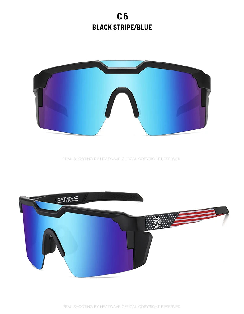 wave square women men Sunglasses Men UV Eyewear Vintage Fashion Square Men's Sun Glasses HW05