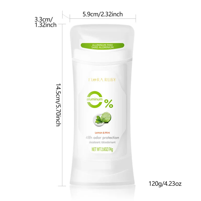 Deodorant Women Aluminum Free Antiperspirant Honey Peach Stick 72H Lavender Scent Long lasting fragrance Deodorants 74g/2.6 Oz