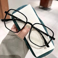 Women Polygon Frame Tansparent Glasses Trend Ultra-Light Anti-blue Light Glasses Flat Mirror Computer Eyeglasses 2024
