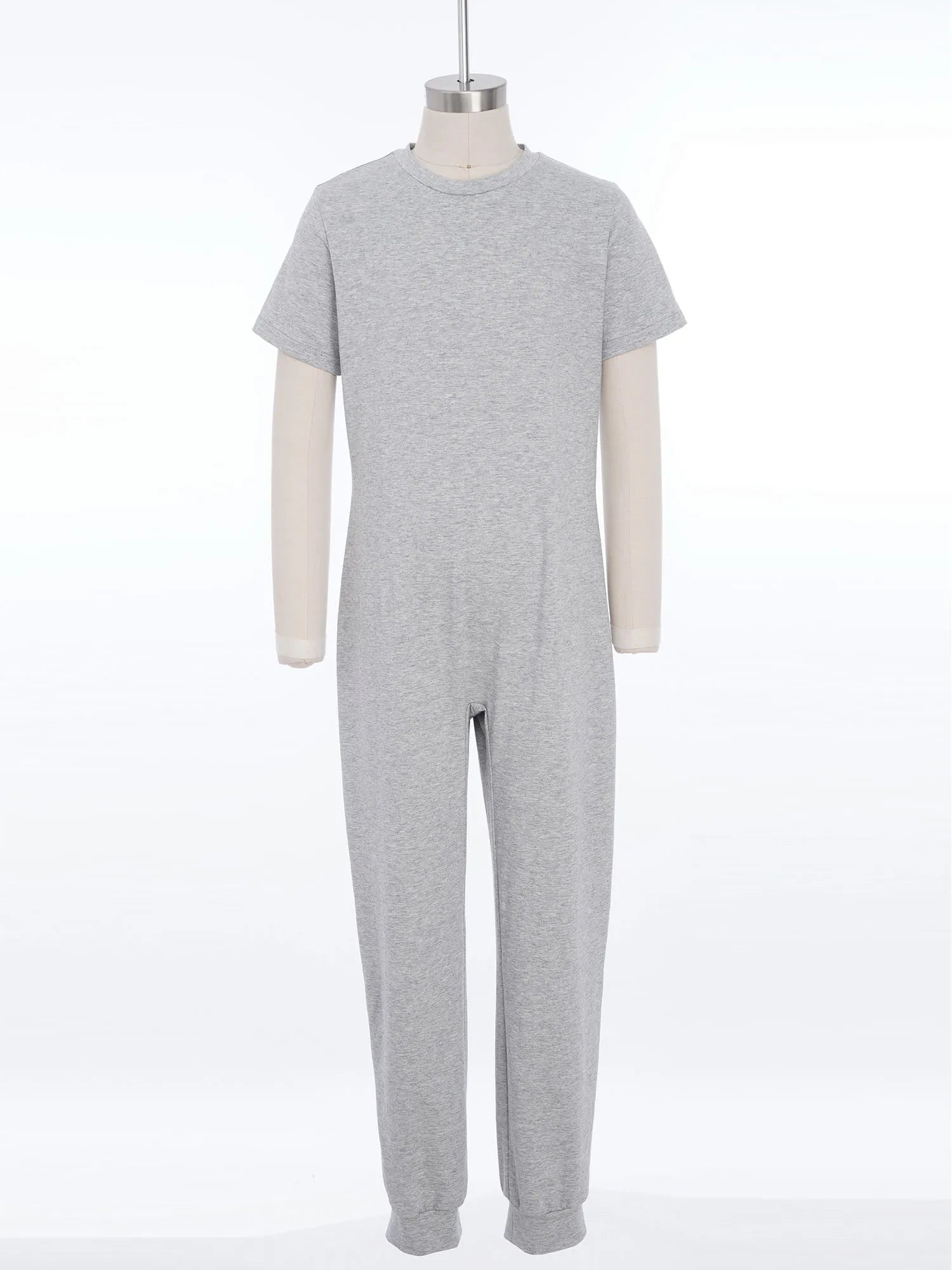Children Anti-Strip Jumpsuit Kids Special Needs Adaptive Clothing Cotton Rompers Zipper One Piece Jumpsuit for Wearing All Day