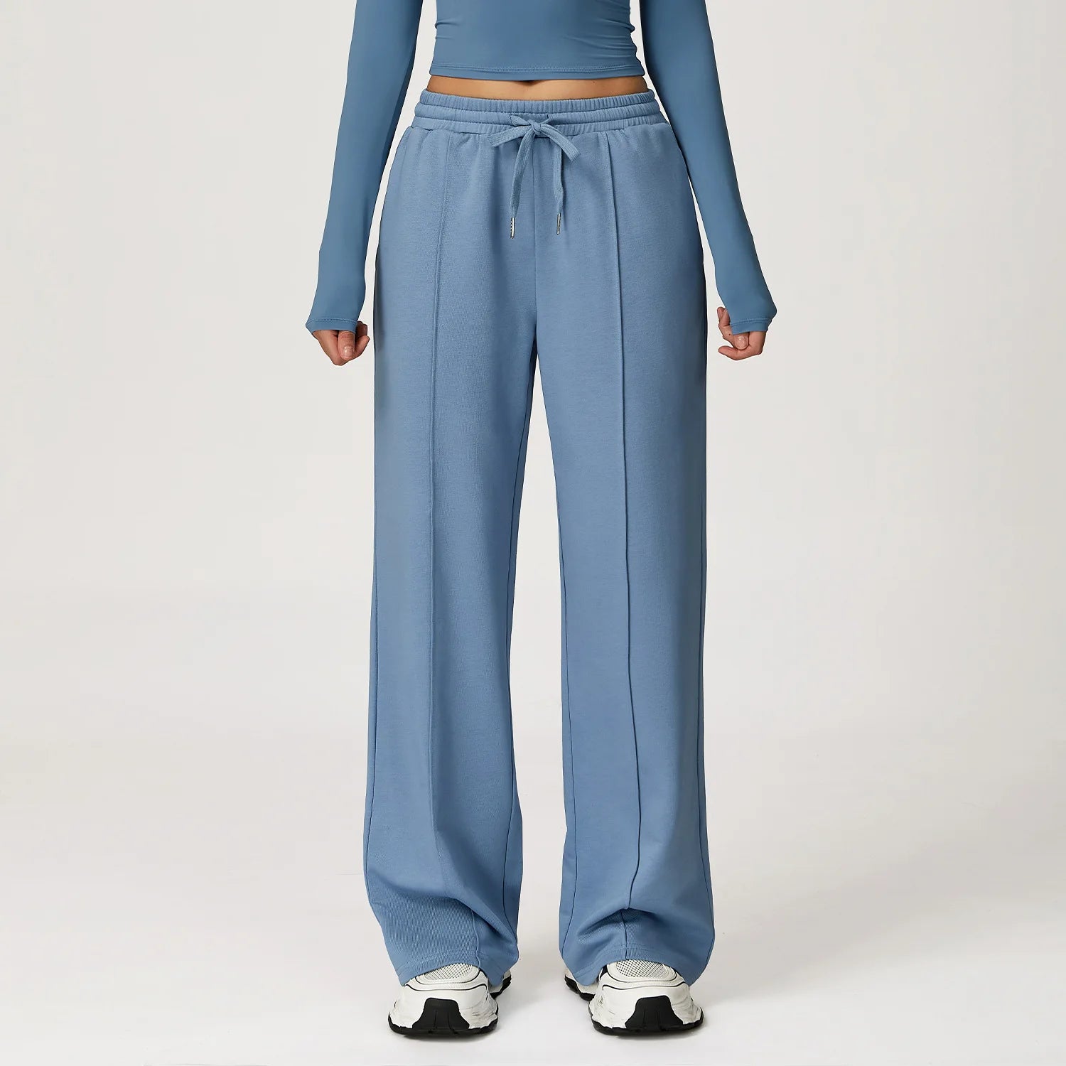Women's High Waisted Straight pants Sweatpants Casual Yoga Jogger Pants elegant pants Women Pants Yoga With Pockets pantalones