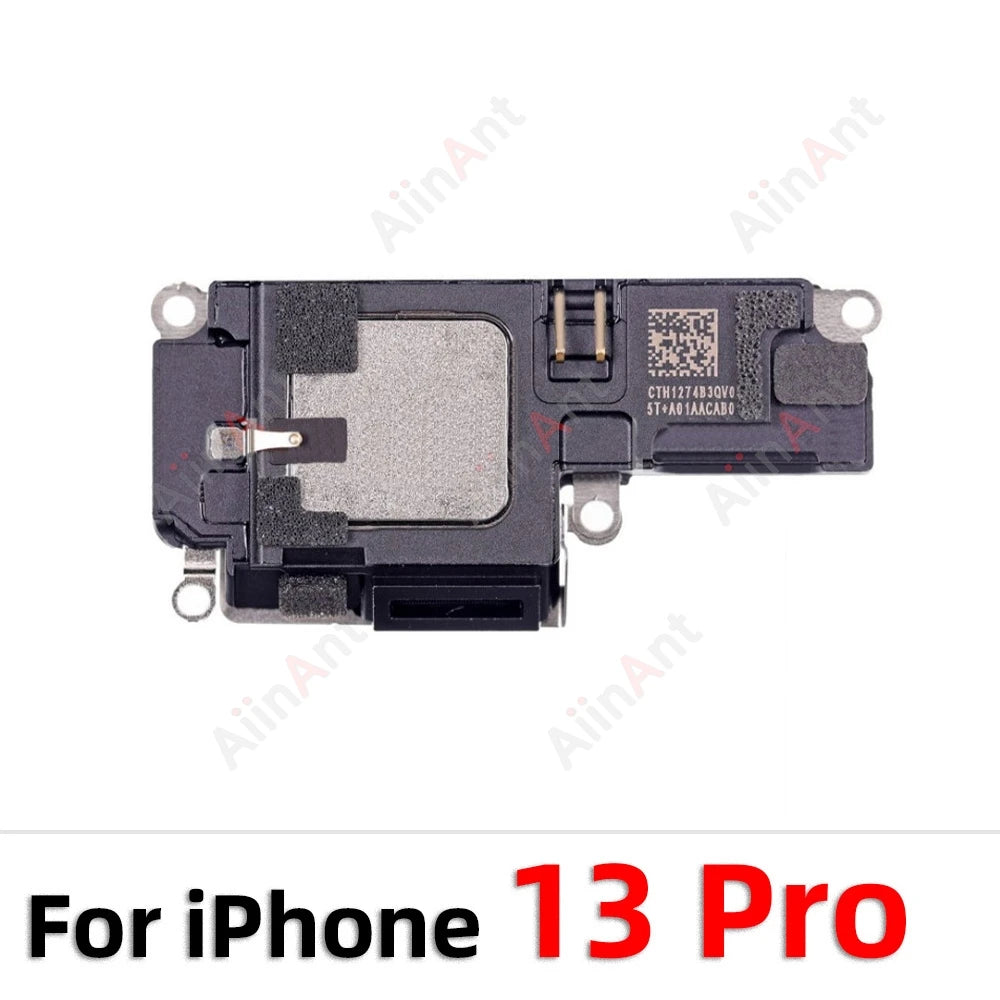 AiinAnt Bottom LoudSpeaker Phone Sound Buzzer Ringer Loud Speaker Flex Cable For iPhone 12 13 14 15 Pro Max mini Plus Spare Part