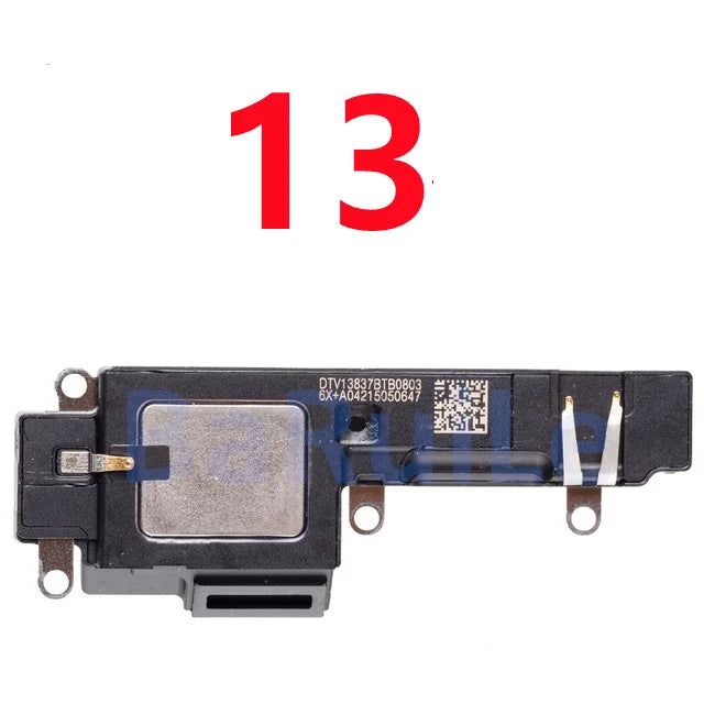 BaRuiLe Bottom Loudspeaker For iphone 12 13 14 Pro Max Mini 16 15 Plus Loud Speaker Ringer Buzzer Flex Cable Replacement Part