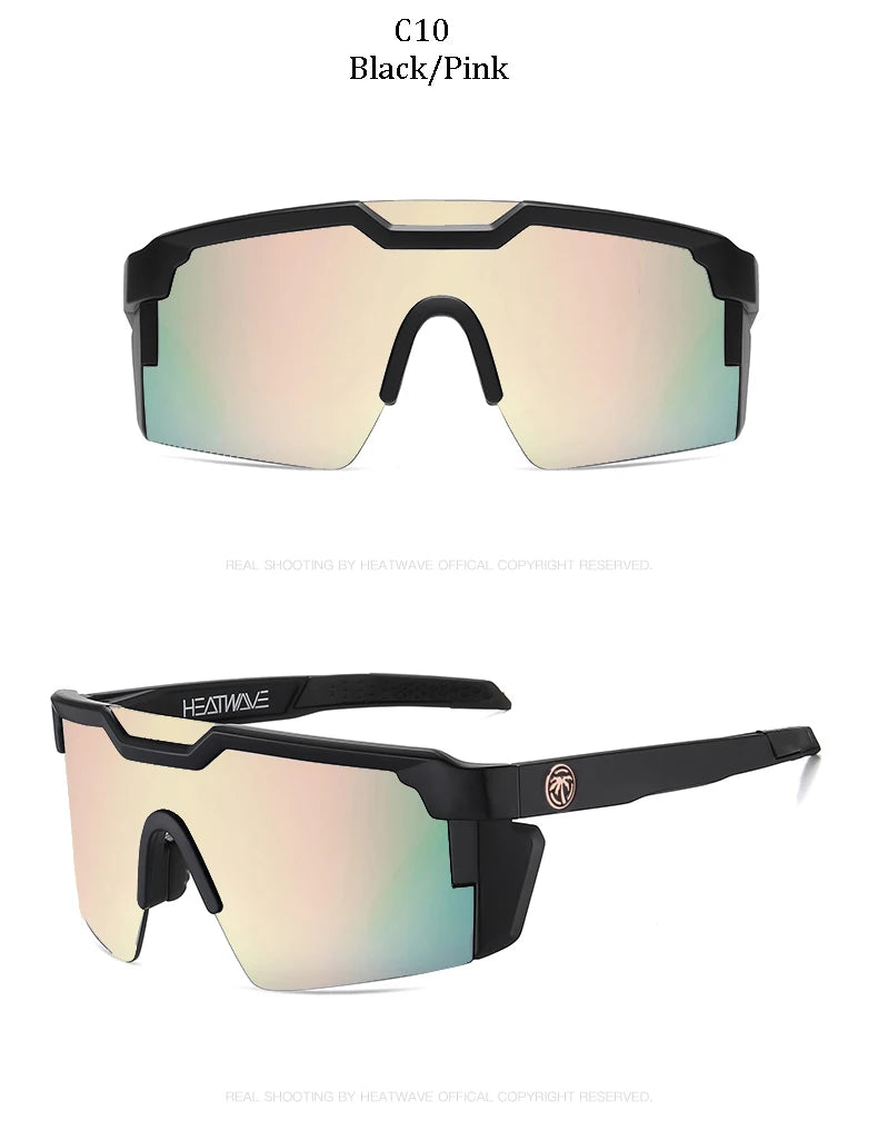 wave square women men Sunglasses Men UV Eyewear Vintage Fashion Square Men's Sun Glasses HW05