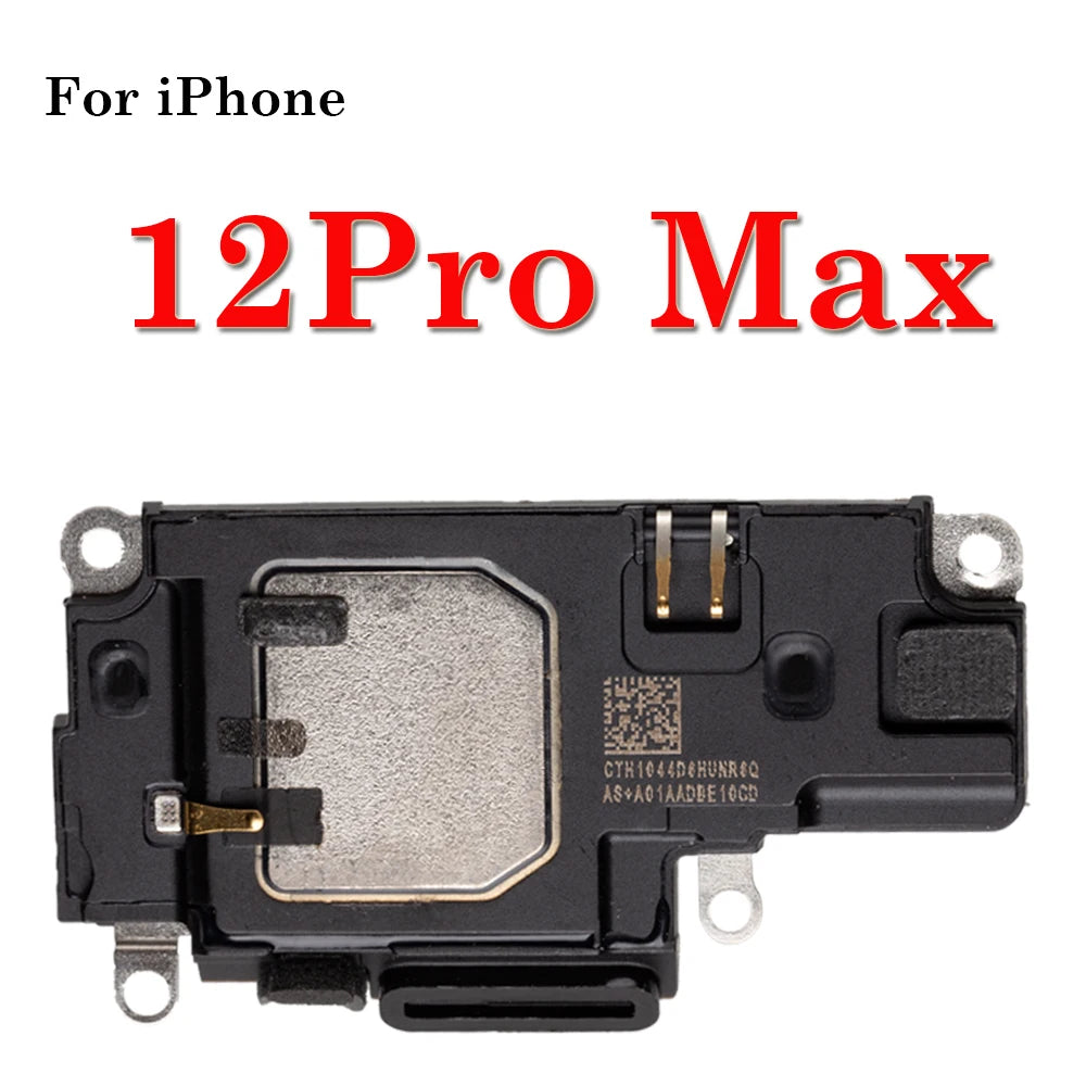 1Pcs Loudspeaker For iphone 11 12 13 14 15 Plus Mini Pro Max Lound Speaker Ringer inner Buzzer Flex Cable Replacement Parts