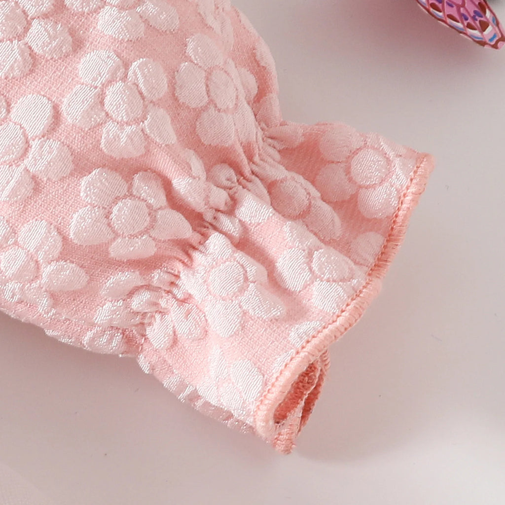 Ceeniu Baby Dresses For Birthday Long Sleeve Ruffles Bow Butterfly Party Dress For Girls 2024 Toddler Newborn Girl Clothes 2024