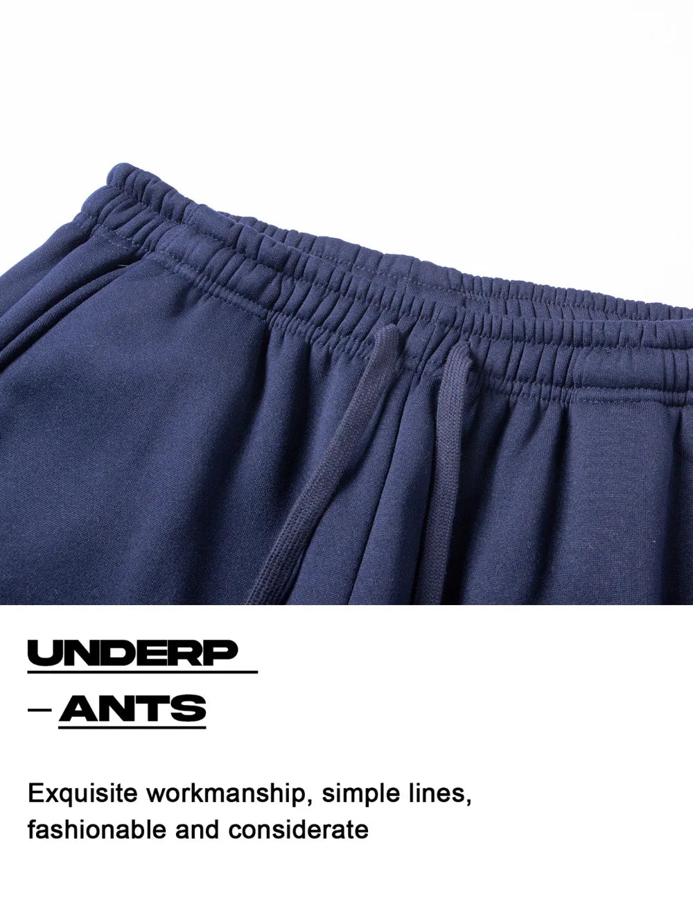 Mens Casual Pants Spring Autumn Sweatpants Drawstring Solid Color Workout Long Pants Fashion Gym Trousers with Pockets