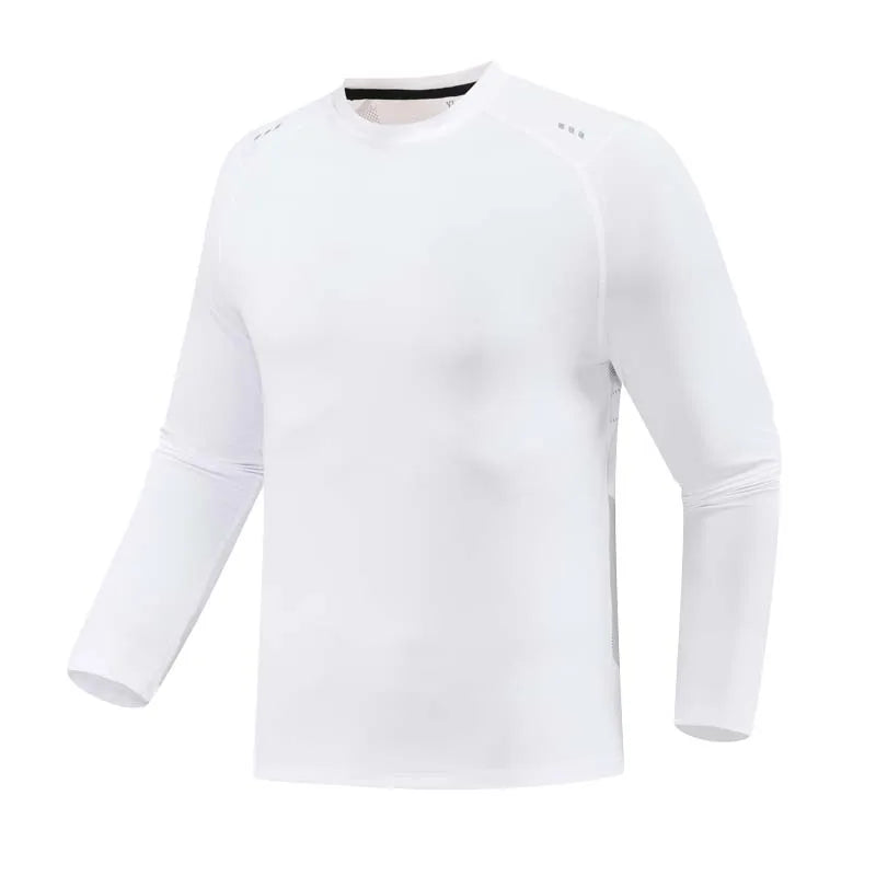 Pullovers Shirts Long Sleeve Breathable Jersey Sun Protection Male Outerwear Jogging Sport Clothing Men Training Quick Dry Tops