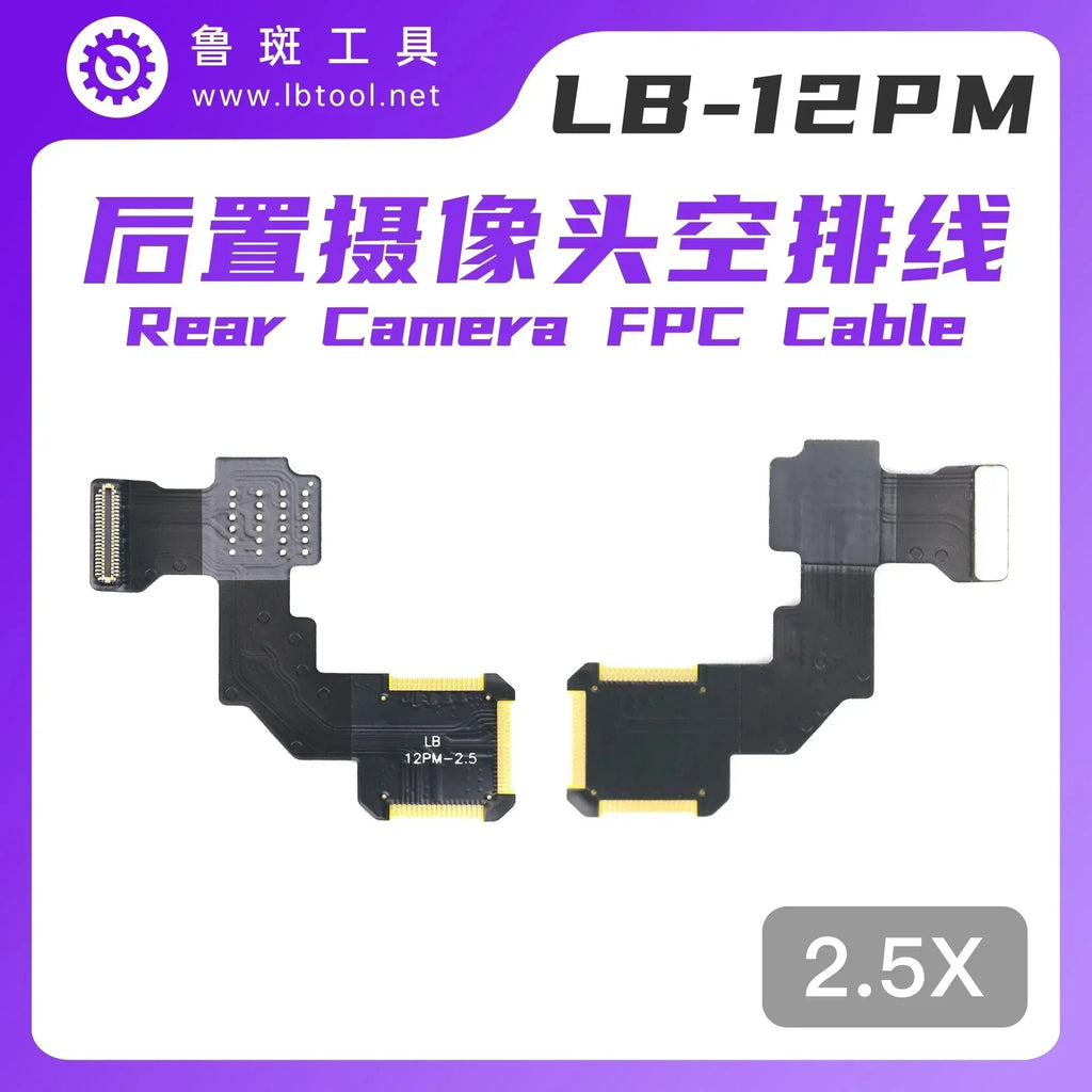 Luban Rear Camera Empty FPC Cable For  12 13  Pro Max Mini Rear Camera Replacement Soldering Repair Flex  phone parts wholesale
