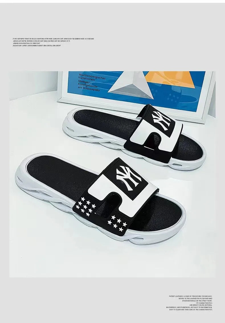 Summer Sandals Slippers Men Beach Outdoor Non-Slip Fashion Flip-Flops Brand Sports Street Wear Casual Shoes Ciabatte Uomo Trend