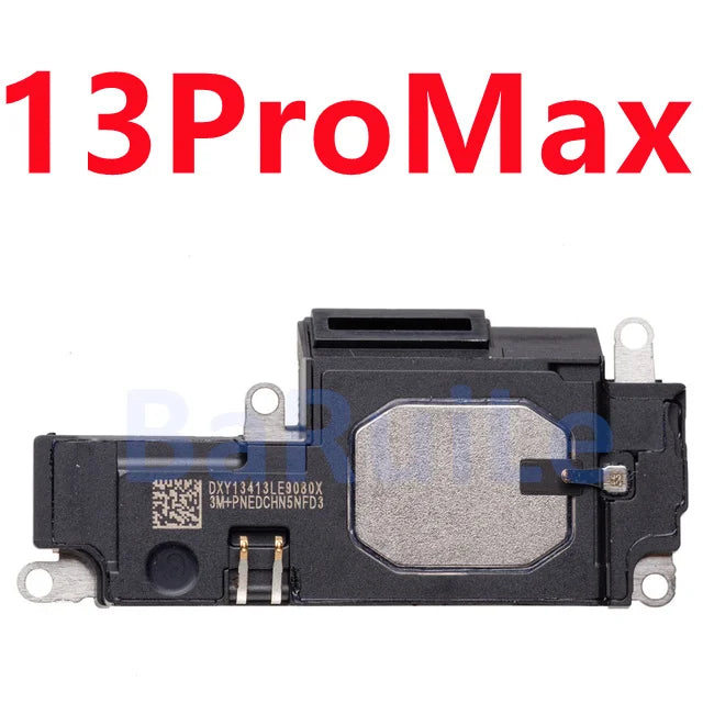 BaRuiLe Bottom Loudspeaker For iphone 12 13 14 Pro Max Mini 16 15 Plus Loud Speaker Ringer Buzzer Flex Cable Replacement Part