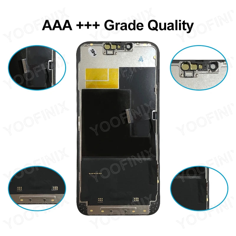 OLED For iPhone X XR LCD XS MAX Display Touch Screen For iPhone 11 Pro Max Display 12 Pro 13 Mini 14 15 LCD Replace Parts