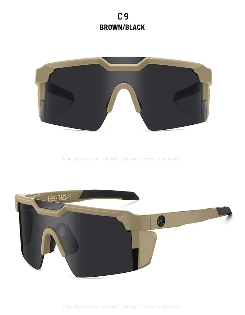 wave square women men Sunglasses Men UV Eyewear Vintage Fashion Square Men's Sun Glasses HW05