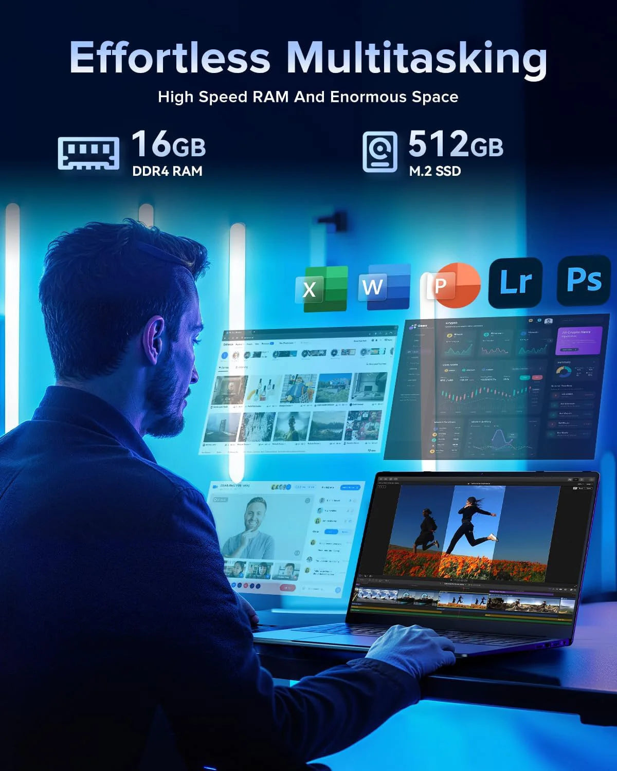 2026 15.6" Gaming Laptop Computer Intel Core i9 10980HK Windows 11 Pro PC Gamer 16GB RAM 1/2TB SSD Notebook PC Portable Laptops