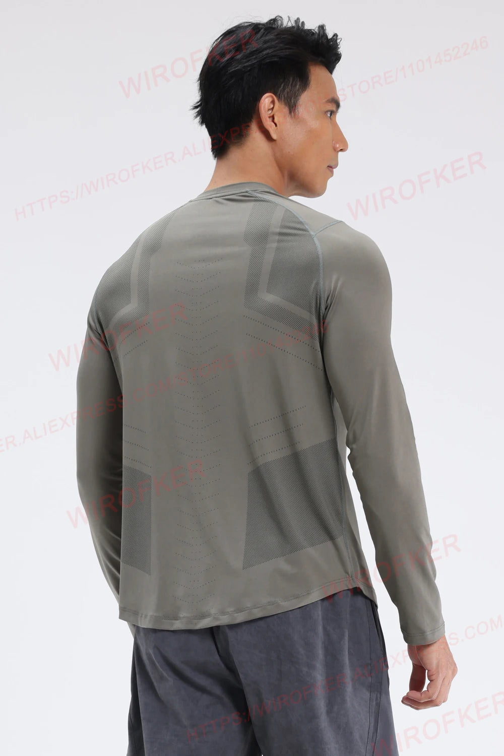 Pullovers Shirts Long Sleeve Breathable Jersey Sun Protection Male Outerwear Jogging Sport Clothing Men Training Quick Dry Tops
