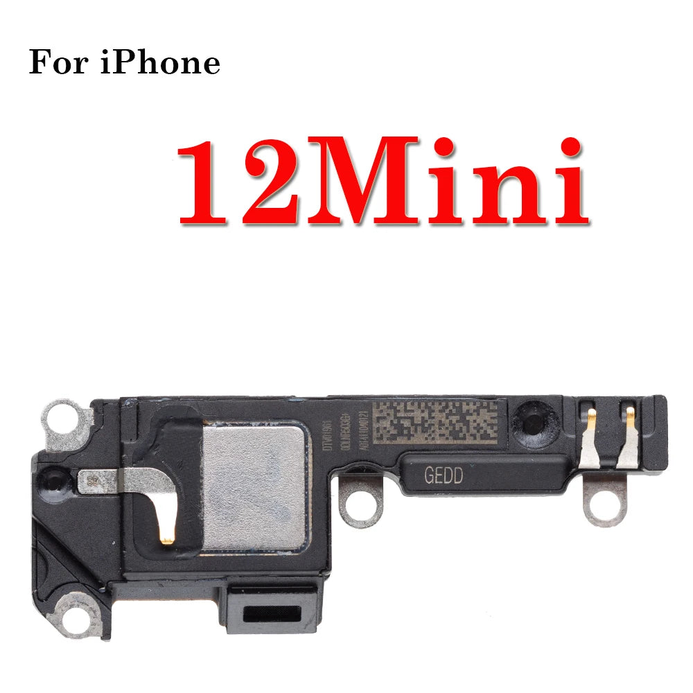 1Pcs Loudspeaker For iphone 11 12 13 14 15 Plus Mini Pro Max Lound Speaker Ringer inner Buzzer Flex Cable Replacement Parts