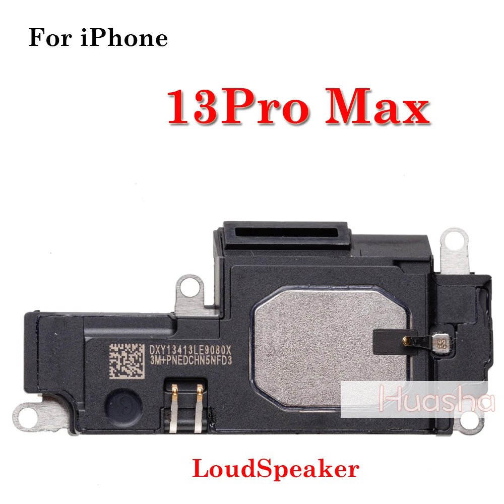 1Pcs Loudspeaker For iphone 11 12 13 14 15 Plus Mini Pro Max Lound Speaker Ringer inner Buzzer Flex Cable Replacement Parts
