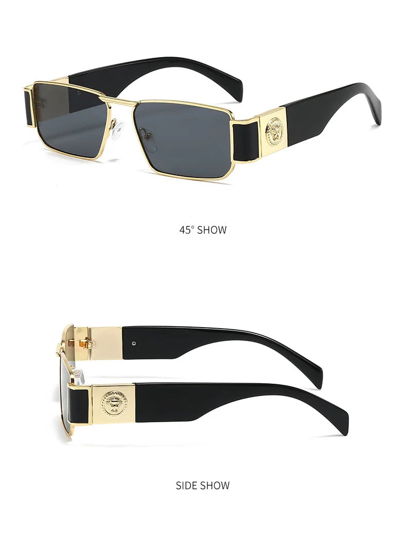 New Fashion Brand Luxury Designer Sunglasses Men Women 2026 Leopard Vintage Elegant Shades Glasses Trendy Travel Top Sunglasses