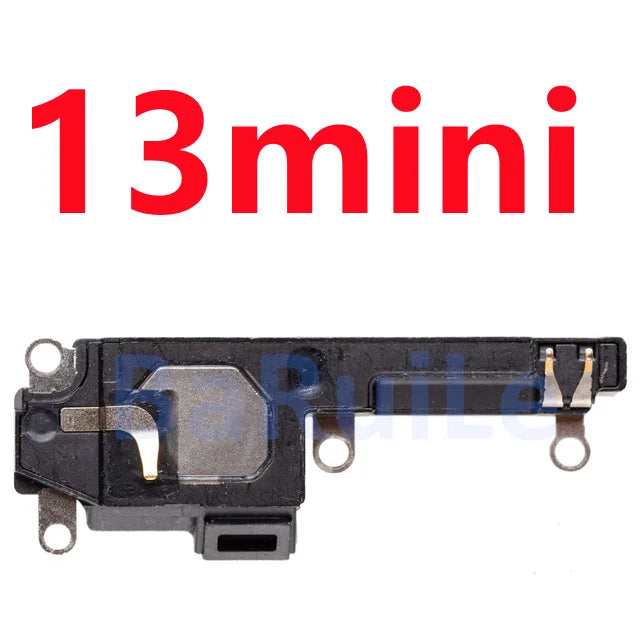 BaRuiLe Bottom Loudspeaker For iphone 12 13 14 Pro Max Mini 16 15 Plus Loud Speaker Ringer Buzzer Flex Cable Replacement Part