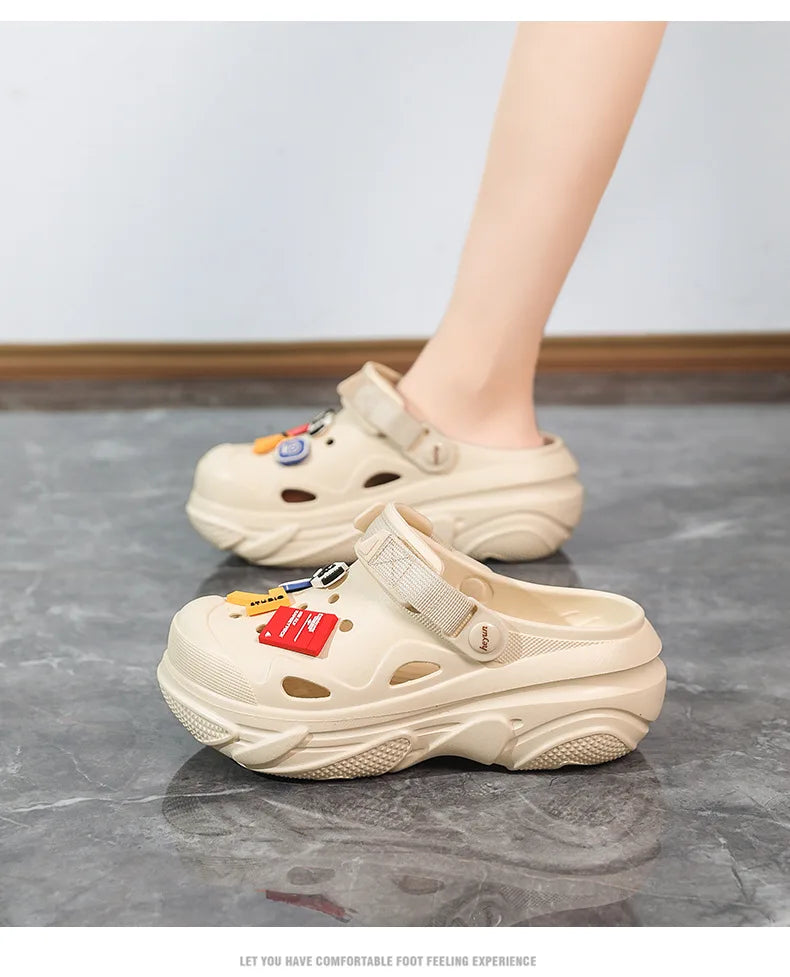 Summer Outdoor Beach Casual Sandals, Lightweight and Breathable Household Shoes, Anti Slip and Breathable Fishing Slippers