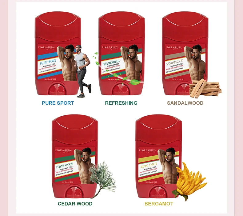 Old Spice Sandalwood Deodorant Men，Body Odor RemoveCream，Aluminum Free，High Endurance，Sweat Defense & Odor Protection，Portable